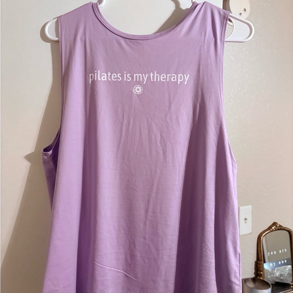 Club Pilates “Pilates is my therapy” tank